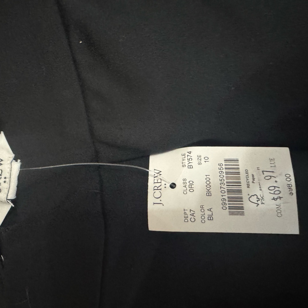 J.Crew Black Pants